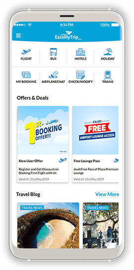 EaseMyTrip Screen 2