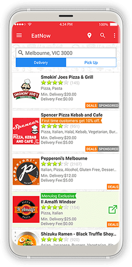 EatNow Screen 2